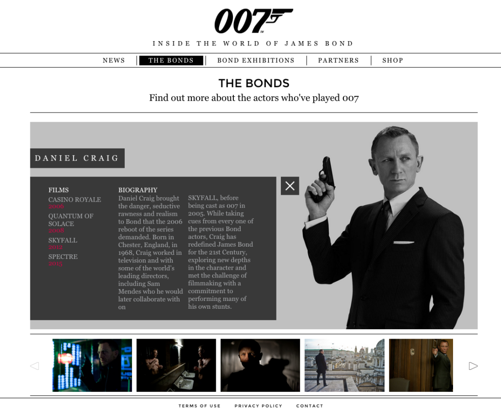 Why you need a WordPress Website - James Bond Website
