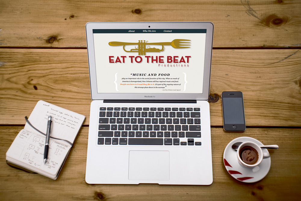 Website Design and Development - Eat to the Beat