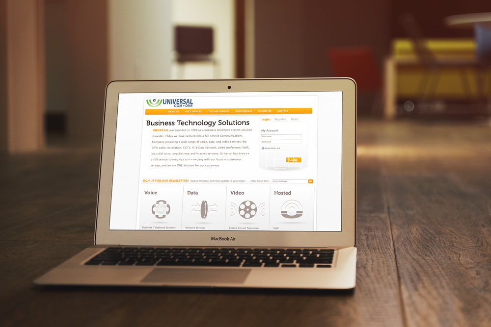 Website Design and Development- Universal Com One Website