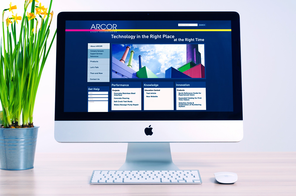 Website Development and Design - Arcor Website