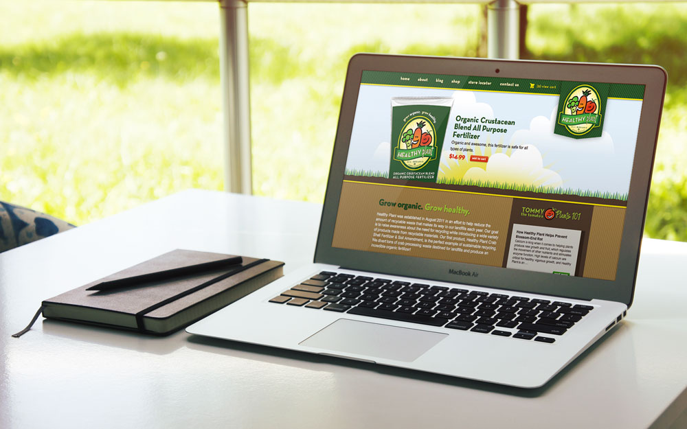 New Orleans Website Design and Development - Healthy Plant Website