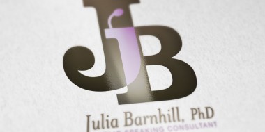 Identity and Logo Design - Julia Barnhill Business Cards