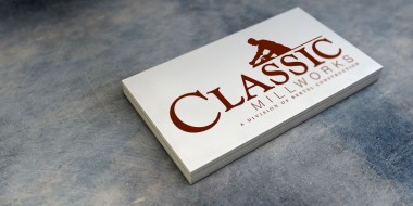 New Orleans Identity and Logo Design - Classic Millworks Business Cards