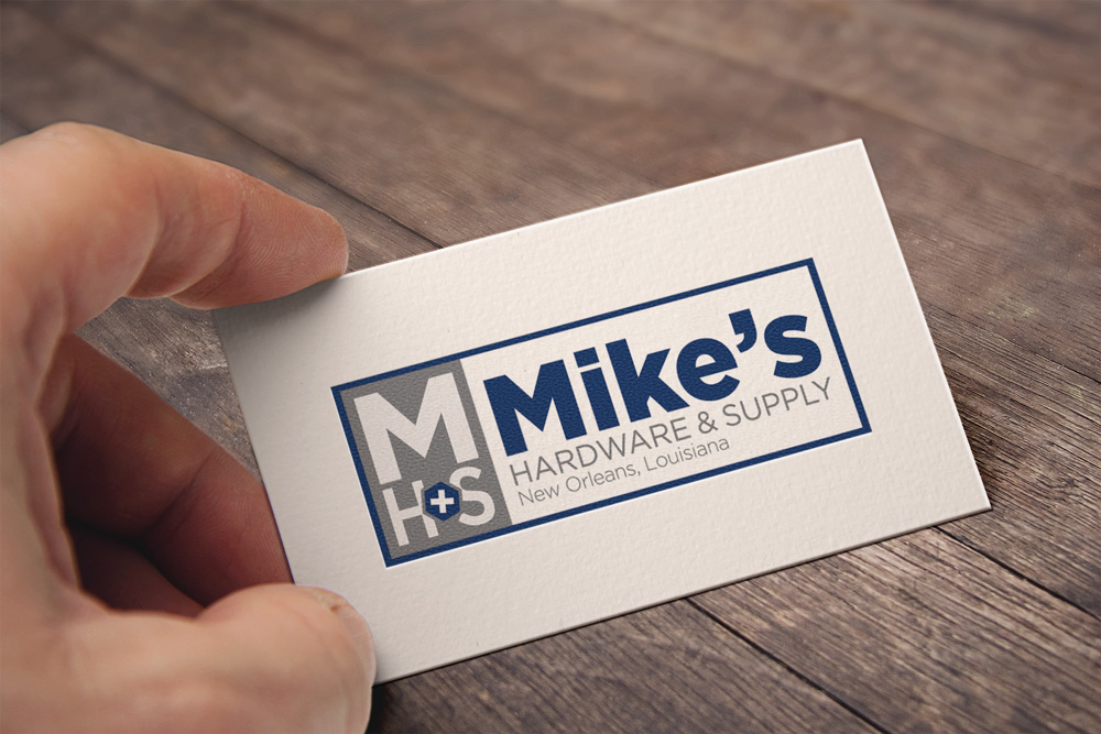 New Orleans Business Cards - Mike's Hardware