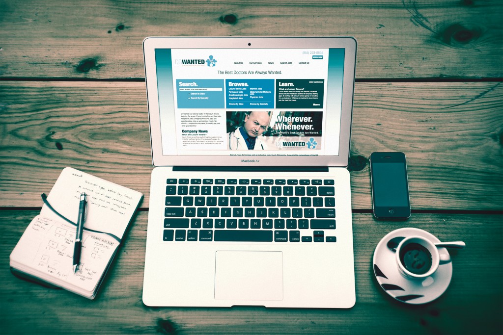 New Orleans Website Design and Development - Dr Wanted Website