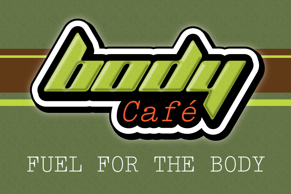 Internal Signage Design - Body Cafe Sign