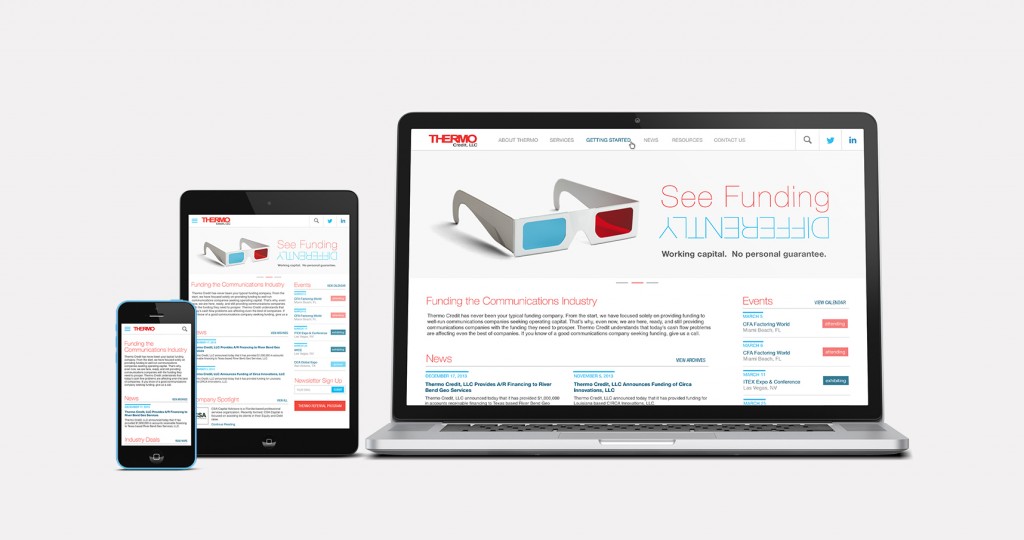 New Orleans Website Design and Development - Thermo Credit Website