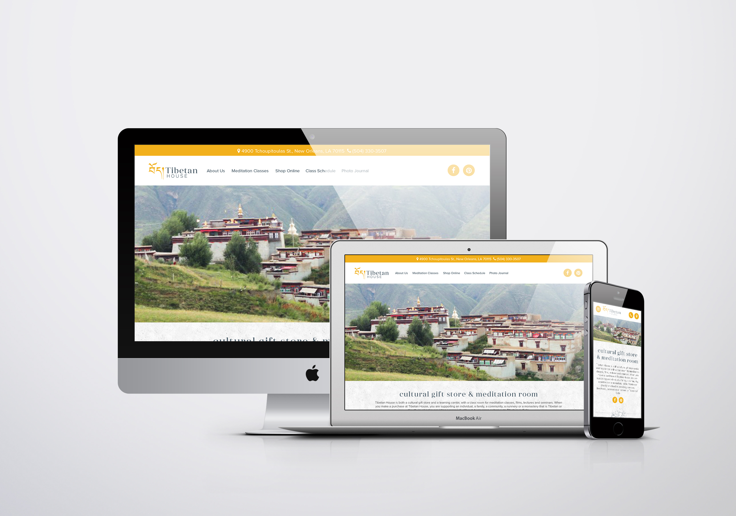 New Orleans site Design site Development Tibetan House Good