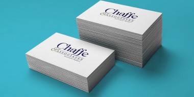 New Orleans Identity and Logo Design - Chaffe and Associates Business Cards