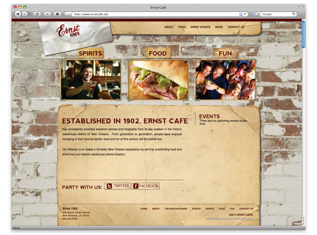New Orleans Website Design