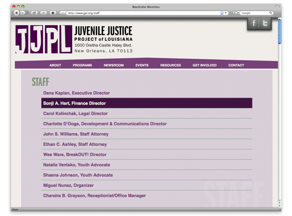 JJPL Website Design and Development