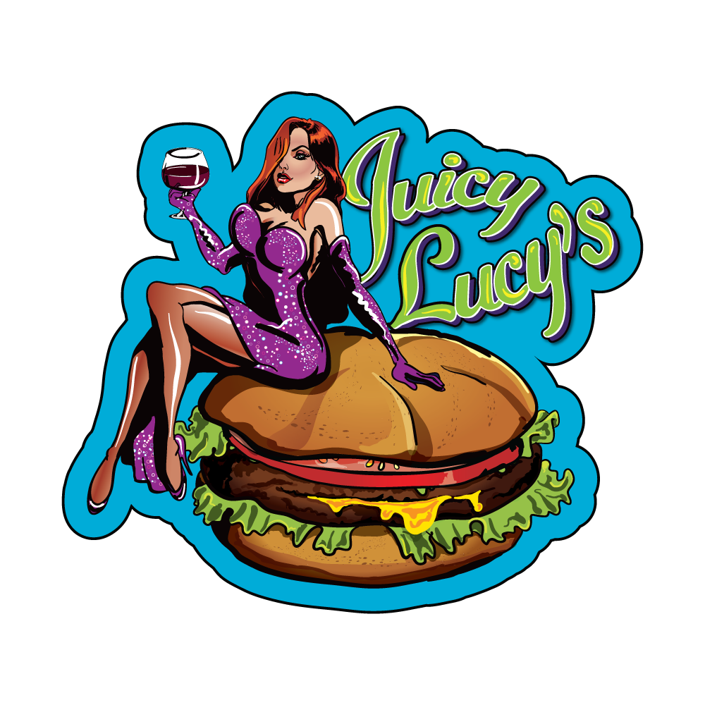 New Orleans Logo Design - Juicy Lucy Logo