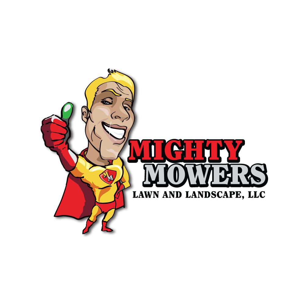 Identity and Logog Design - Mighty Mowers Logo