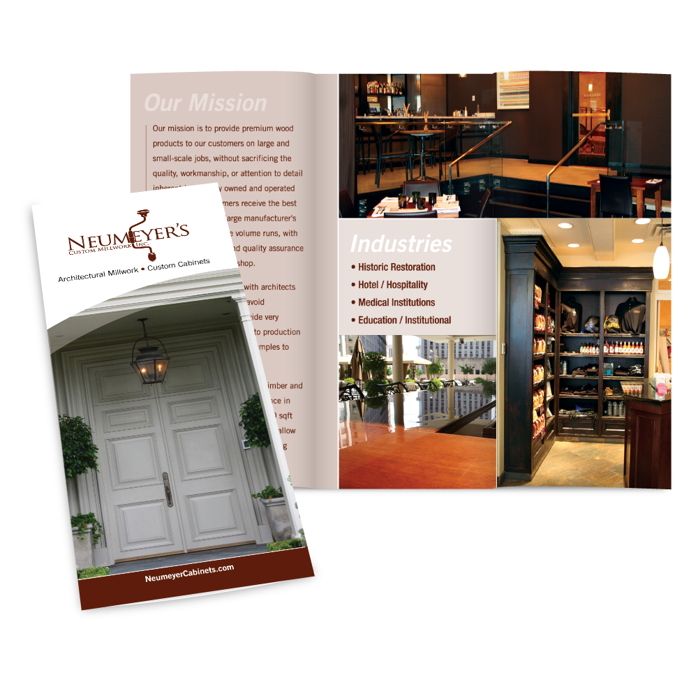 Marketing Collateral Design - Neumeyers Trifold