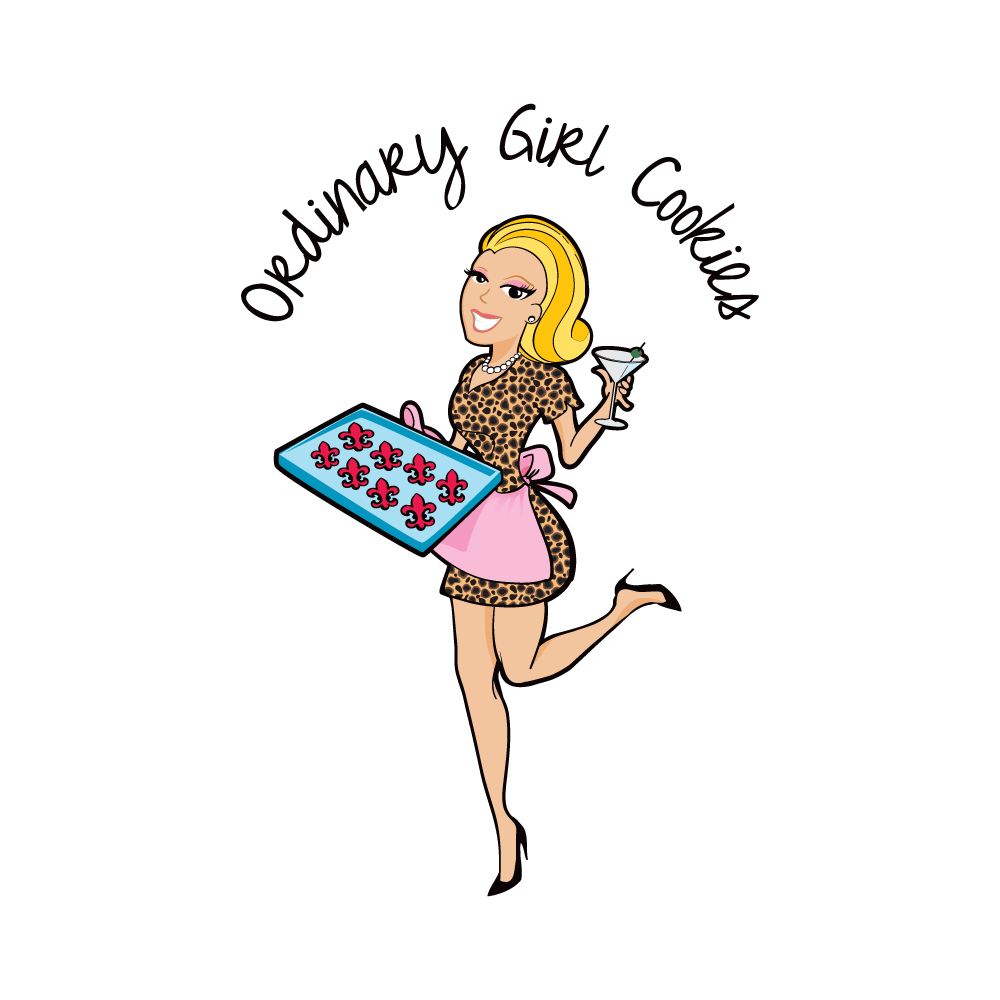 Identity and Logo Design - Ordinary Girl Cookies Logo