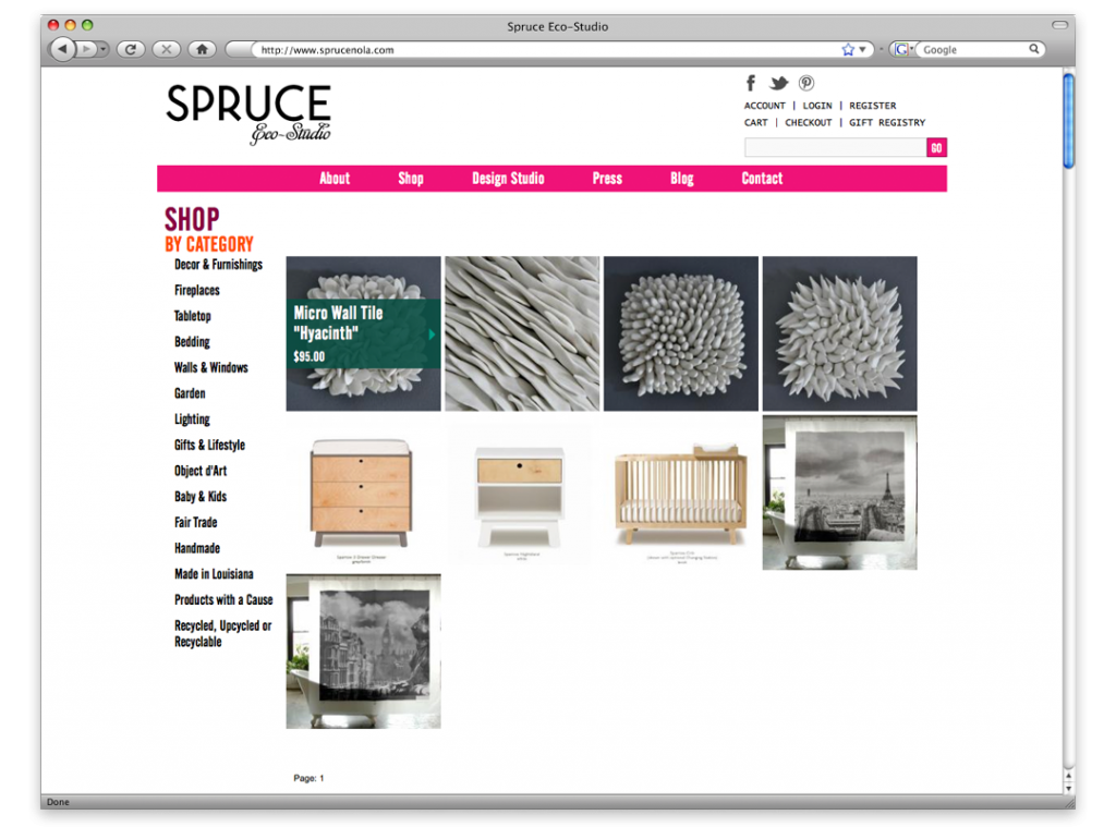 New Orleans Website Design and Development - Spruce Website
