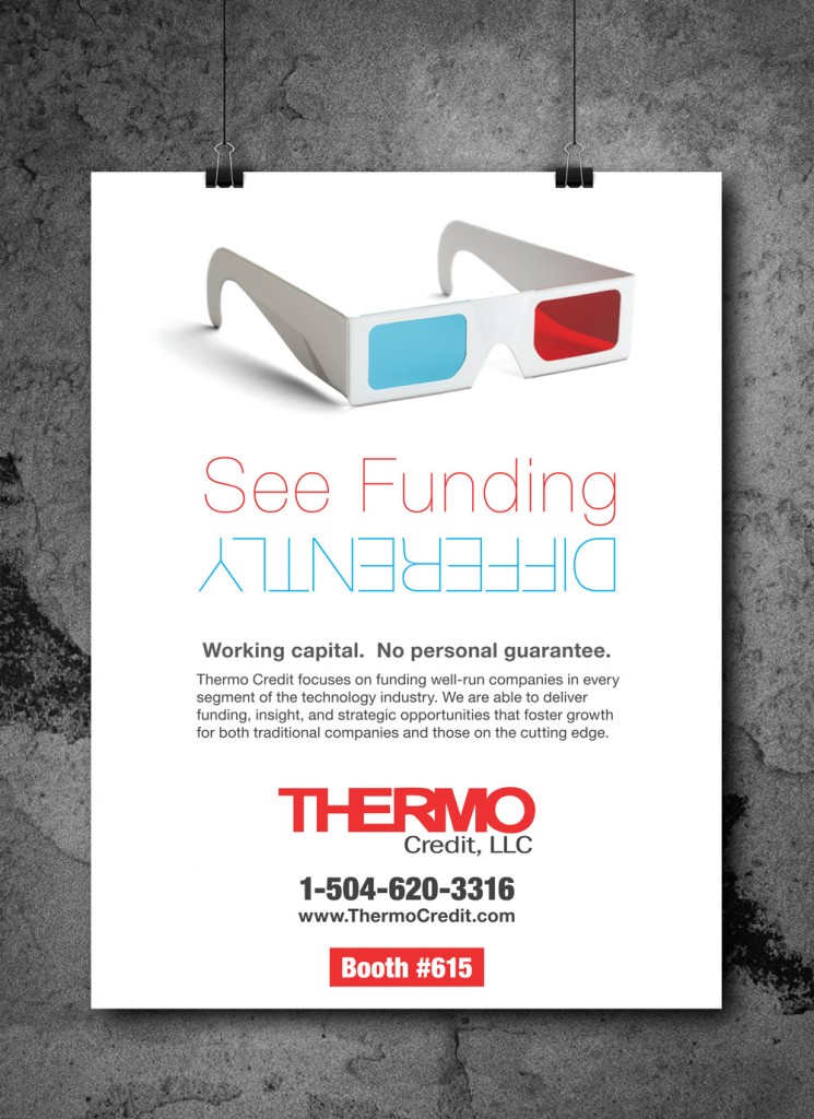 New Orleans Creative Advertising - Thermo Credit Convention Print Ad