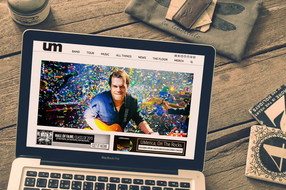 New Orleans Website Development and Design - Umphrey's McGee Website