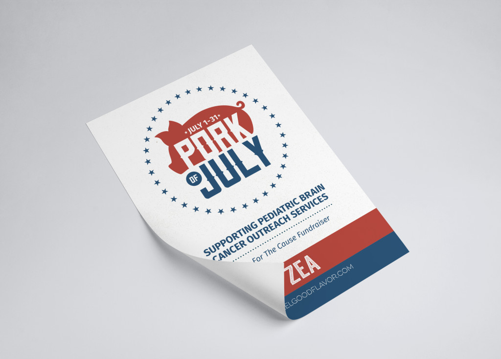 Printed Marketing Collateral Flyer - Zea