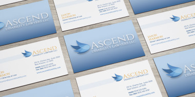 Ascend Business Card Design - New Orleans Graphic Design