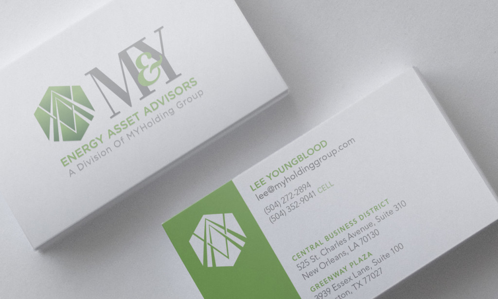 Business Card Designs - MYHolding Group Business Cards