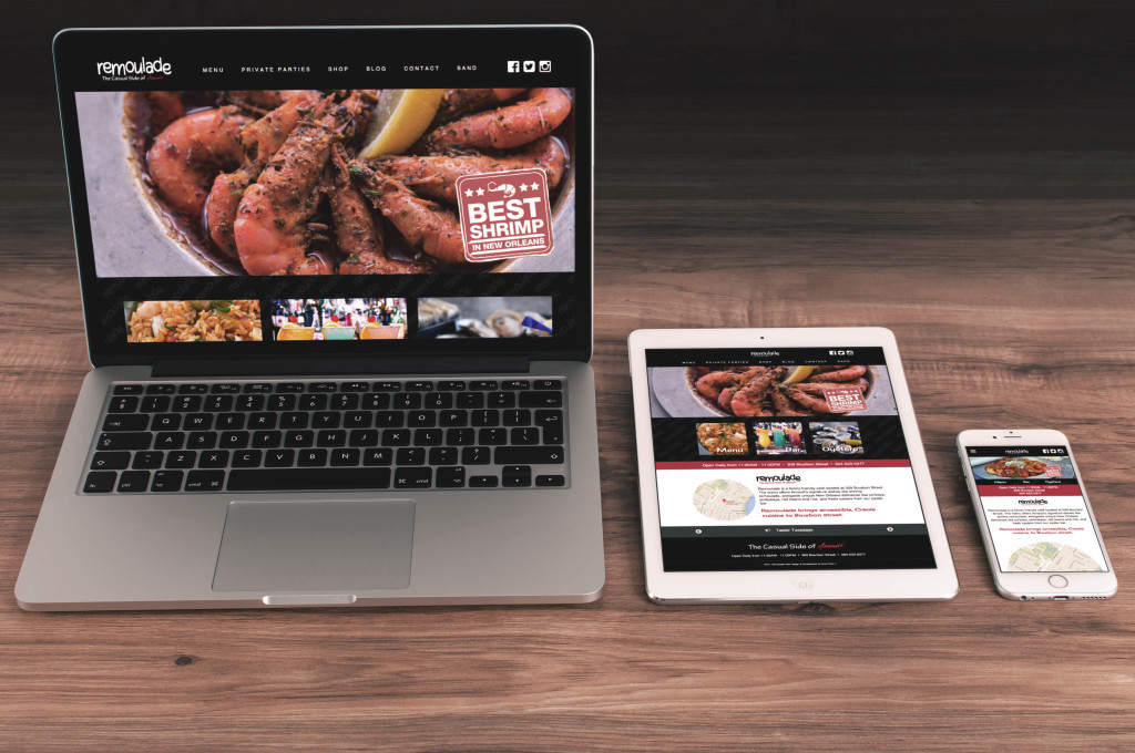 Remoulade Restaurant Website Design and Development - Custom WordPress Websites