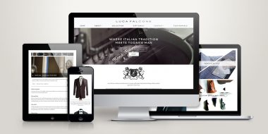 Luca Falcone Website Design + Development