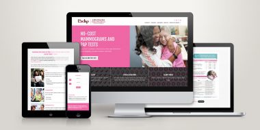 LBCHP website design and development