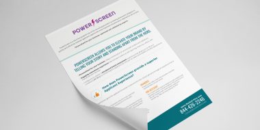 PowerScreen Logo Design and Marketing